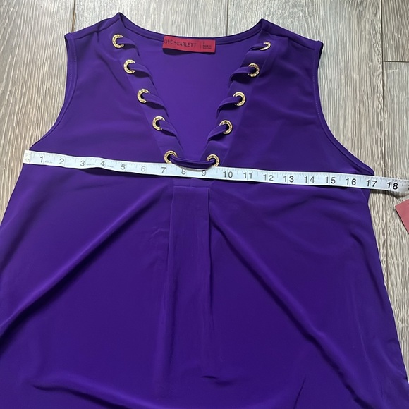 NWT Love Scarlett sleeveless top Small - Picture 3 of 6